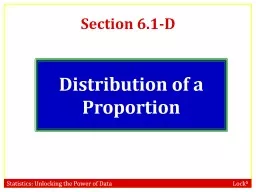 Section 6.1-D Distribution of