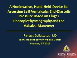 A Noninvasive, Hand-Held Device for Assessing Left Ventricular End-Diastolic Pressure
