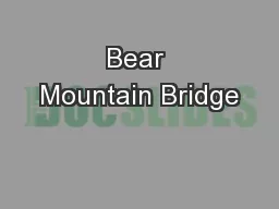 Bear Mountain Bridge