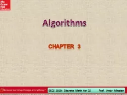 Algorithms Chapter