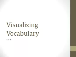 Visualizing Vocabulary