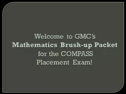 Welcome to GMC’s