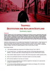 RAPPED ESTITUTION AND SYLUM IN COTLAND Summary report