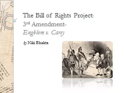 The Bill of Rights Project