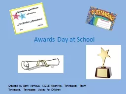 Awards Day at School