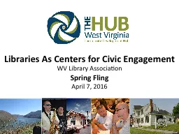 Libraries As Centers for Civic Engagement