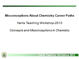 Misconceptions About Chemistry Career Paths