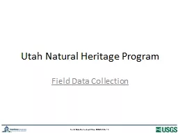 Utah Natural Heritage Program