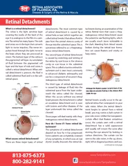 Retinal Detachments continued on next page