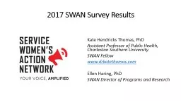 2017 SWAN Survey Results