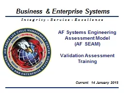 AF Systems Engineering Assessment Model