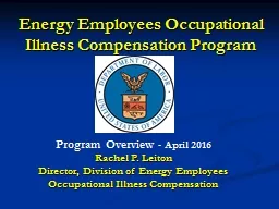 Energy Employees Occupational