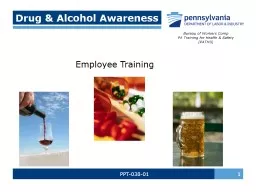PPT-038-01  1 Drug & Alcohol Awareness