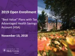 2019 Open Enrollment