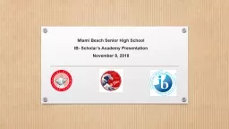 Miami Beach Senior High School