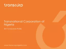Transnational Corporation of Nigeria