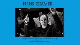 Hans Zimmer Diana Wellington - Music 1010, Stephen R Voorhees
