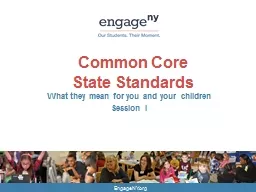 EngageNY.org Common Core