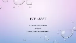 ECE  i -BEST ECE Advisory Committee