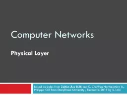 Computer  Networks Physical