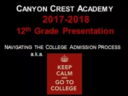 Canyon Crest  Academy