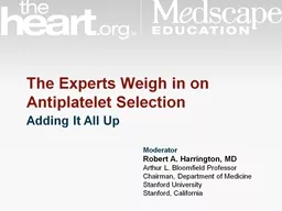 Oral Antiplatelet Therapy in ACS