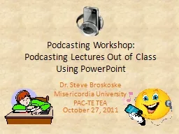 Podcasting Workshop: