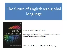 The future of English as a global language