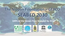 The Nippon Foundation – GEBCO