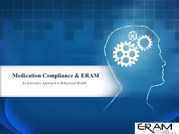 Medication Compliance & ERAM