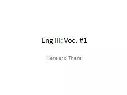 Eng III: Voc. #10 Open and Shut