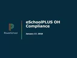 OH eSchoolPLUS Compliance – HB410