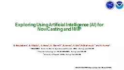 Exploring Using Artificial Intelligence (AI) for