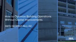 How  to Optimize Building Operations Without Capital