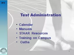 Test Administration