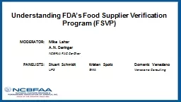 Understanding FDA’s Food Supplier Verification Program (FSVP)