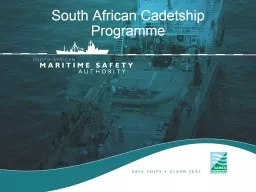 South African Cadetship