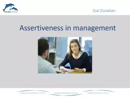 Assertiveness in management