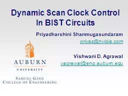 Dynamic Scan Clock Control