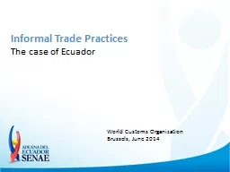 Informal Trade  Practices