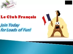 Le Club  Français Join Today