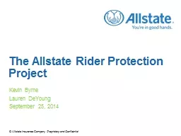 © Allstate Insurance Company