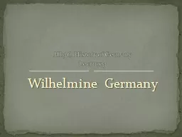 Wilhelmine  Germany
