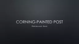 Corning-Painted Post