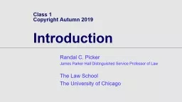 Class 1 Copyright Autumn 2019