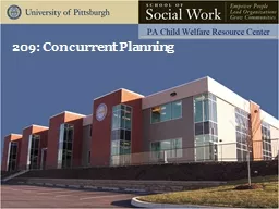 209: Concurrent Planning