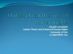 Philosophical   Theories