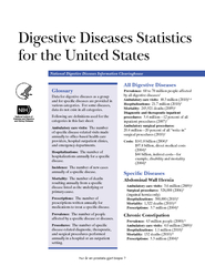 Digestive Diseases Statistics for the United States Na