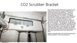 CO2 Scrubber Bracket