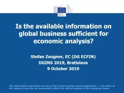 Is the available information on global business sufficient for economic analysis?